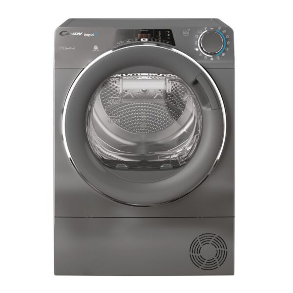 Candy | Dryer Machine | RO4 H7A2TCERX-S | Energy efficiency class E | Front loading | 7 kg | TFT | Depth 46.5 cm | Wi-Fi | Grey