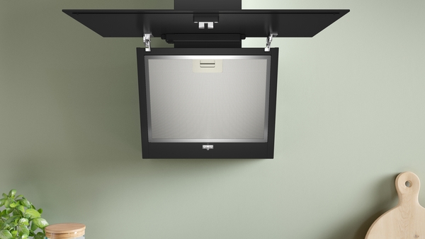 Bosch | Hood | DWK65DK60 | Wall mounted | Energy efficiency class A | Width 59 cm | 430 m³/h | Electronic control | LED | Black - Image 5