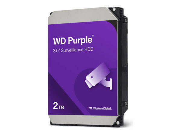 Western Digital | Hard Drive | Purple WD23PURZ | N/A RPM | 2000 GB - Image 2