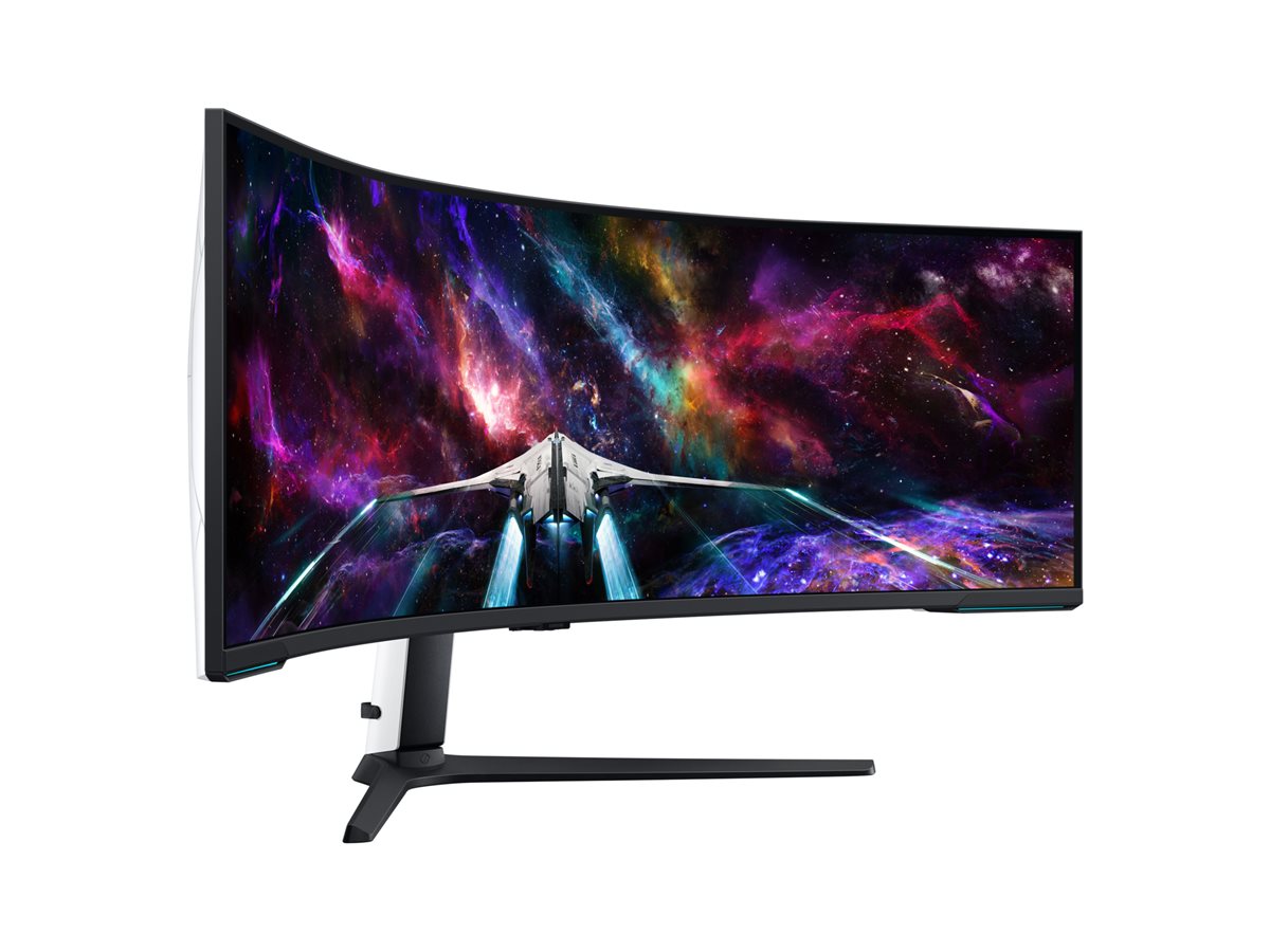 Samsung | Odyssey Neo G9 G95NC curved screen | LS57CG952NUXEN | 57 " | VA | Double UHD | 32:9 | 240 Hz | 1 ms | 2160 pixels | 350 cd/m² | HDMI ports quantity 3 | White | Warranty 36 month(s) - Image 5