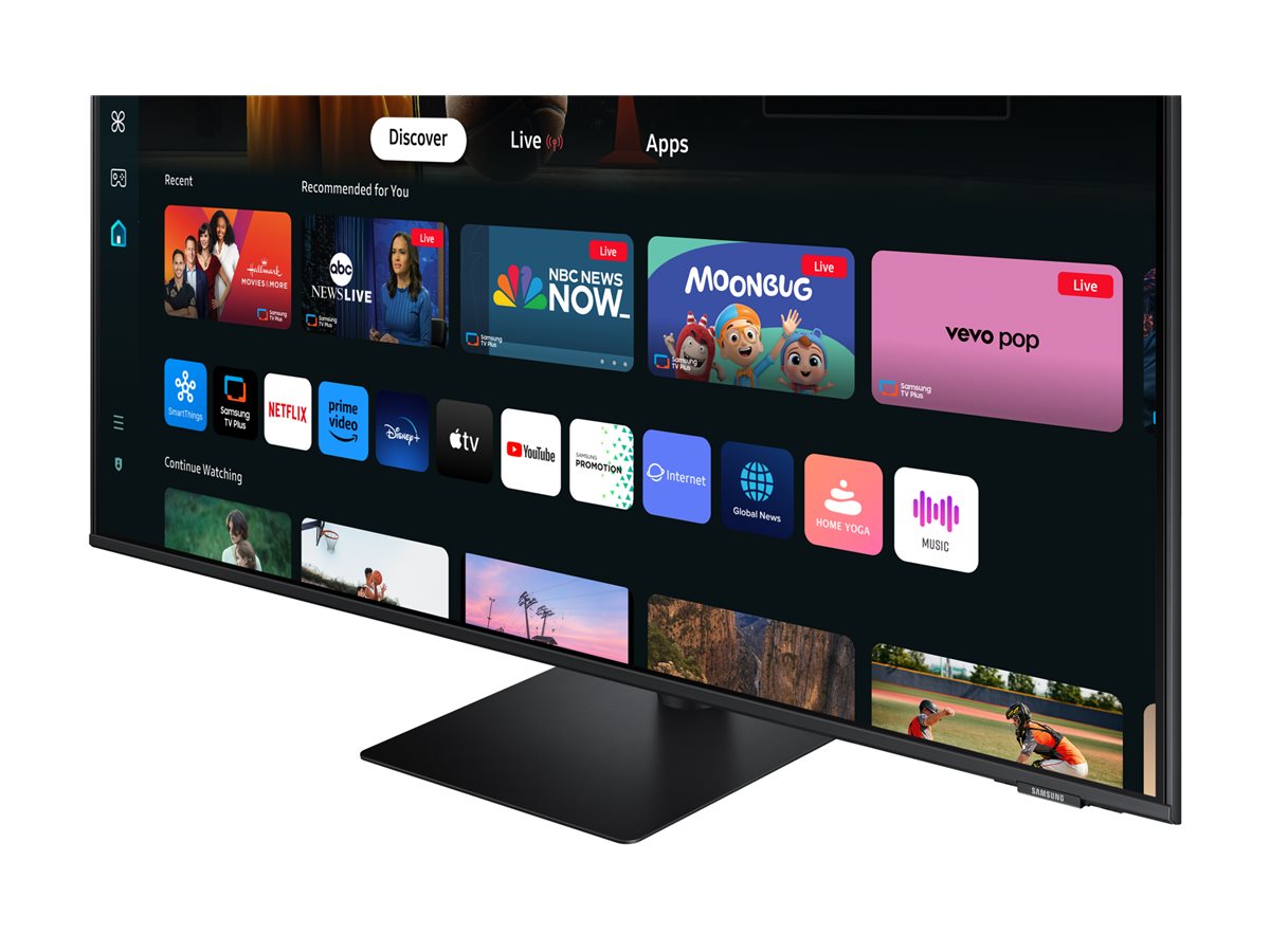 Samsung | LS43DM702UUXDU | 43 " | VA | 4K | 16:9 | 60 Hz | 4 ms | 3840 x 2160 pixels | 300 cd/m² | HDMI ports quantity 2 | Black - Image 11