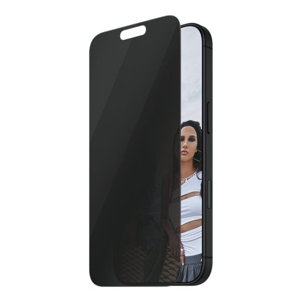 PanzerGlass Screen protector | Apple | iPhone 16 Pro Max | Glass | Black | Ultra-Wide Fit