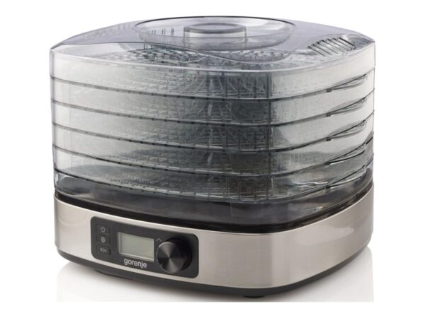 Gorenje | Food Dryer | FDK500DE | Power 380 W | Number of trays 5 | Temperature control | Integrated timer | Stainless steel - Image 2