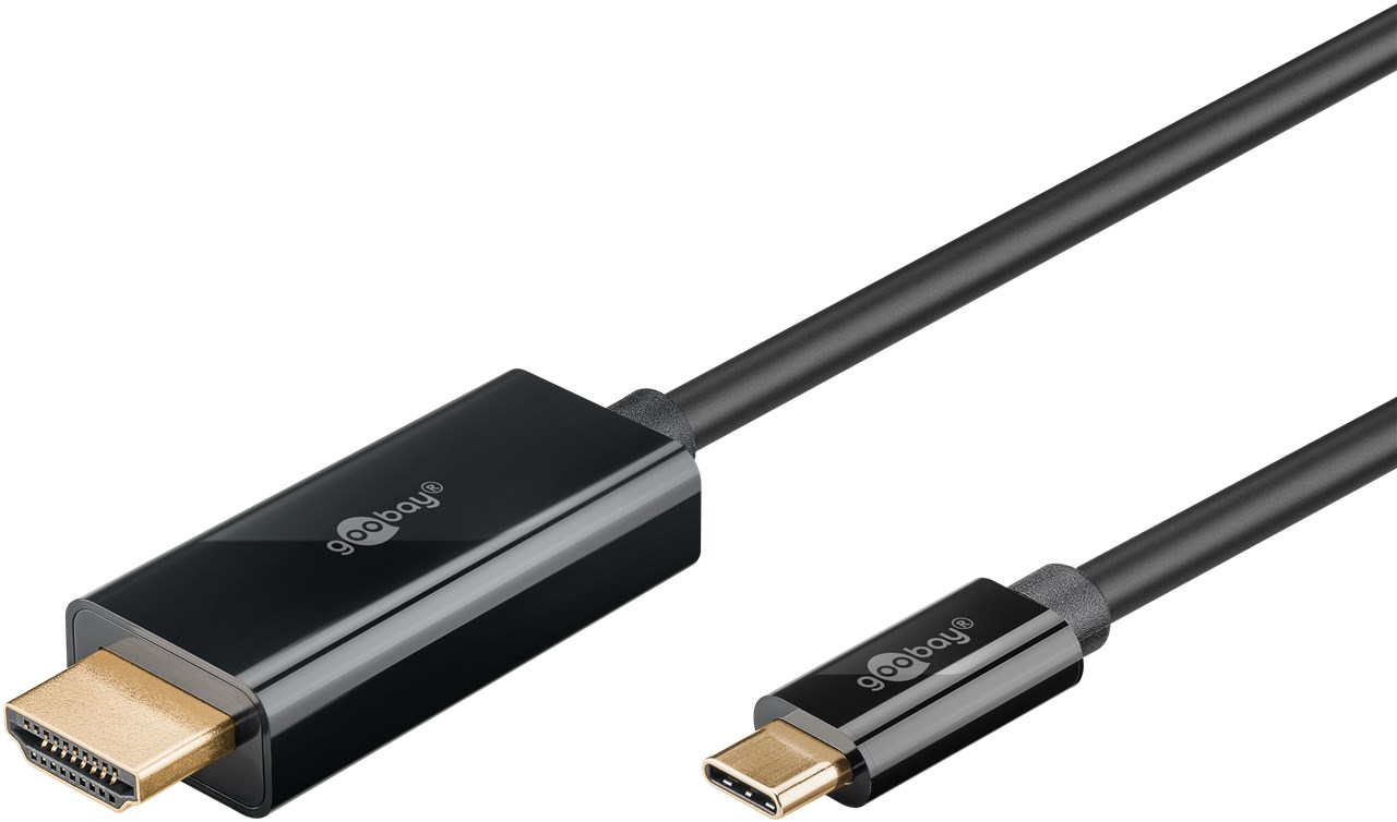 Goobay USB-C to HDMI Cable 4K at 60 Hz, 1 m | 75696 - Image 3