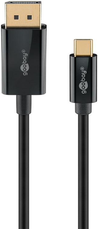 Goobay USB-C to DisplayPort Cable 4K at 60 Hz, 1 m | 75704