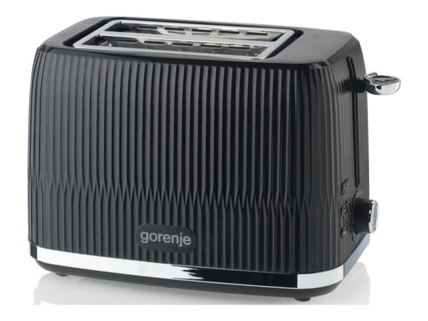 Gorenje Toaster | T850DPB | Number of slots 2 | Housing material Plastic | Black - Image 2