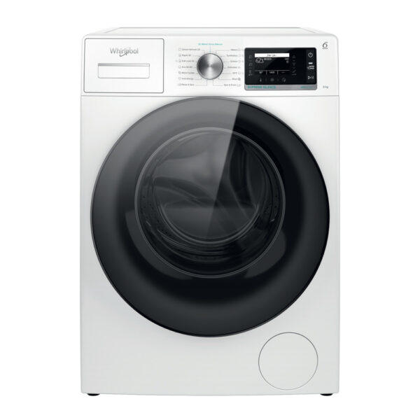 Whirlpool Washing machine | W7X 89 SILENCE EE | Energy efficiency class A | Front loading | Washing capacity 8 kg | 1400 RPM | Depth 61 cm | Width 60 cm | Display | LCD | White - Image 3