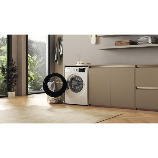 Whirlpool Washing machine | W7X 89 SILENCE EE | Energy efficiency class A | Front loading | Washing capacity 8 kg | 1400 RPM | Depth 61 cm | Width 60 cm | Display | LCD | White - Image 6