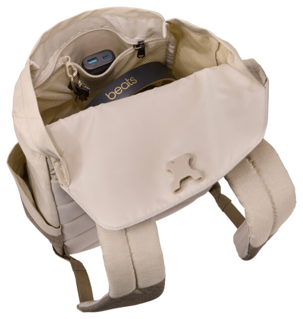 Thule | Lithos | Backpack 16L | Fits up to size 16 " | Laptop backpack | Pelican Gray/Faded Khaki - Image 8