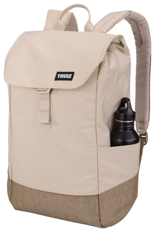 Thule | Lithos | Backpack 16L | Fits up to size 16 " | Laptop backpack | Pelican Gray/Faded Khaki - Image 9
