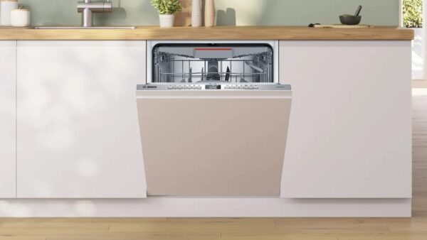 Dishwasher | SBH4ECX10E | Built-in | Width 60 cm | Number of place settings 14 | Number of programs 6 | Energy efficiency class C | Display | AquaStop function | White - Image 2