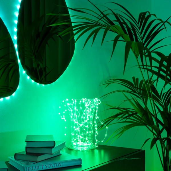 Twinkly Dots Smart LED 200 RGB, 10m, Black wire|Multicolor - Image 3