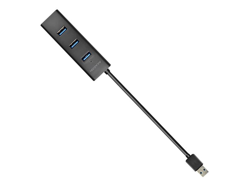 AXAGON Four-port USB 3.0 hub with fast charging and power support | HUE-S2B - Image 2