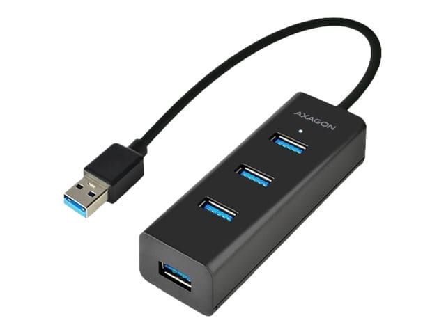 AXAGON Four-port USB 3.0 hub with fast charging and power support | HUE-S2B - Image 3