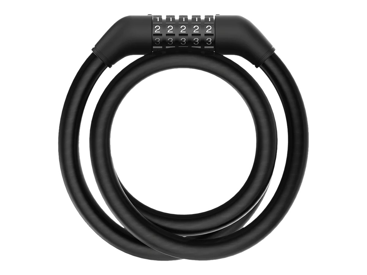 Electric Scooter Cable Lock | Black | Steel cable, ABS, zinc alloy - Image 2