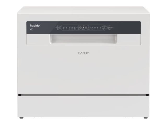 Dishwasher | CP 6E51LW | Table | Width 55 cm | Number of place settings 6 | Number of programs 5 | Energy efficiency class E | White - Image 2