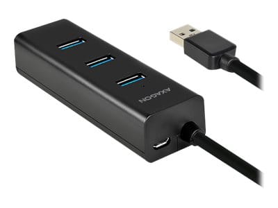 AXAGON Four-port USB 3.0 hub with fast charging and power support | HUE-S2B - Image 10