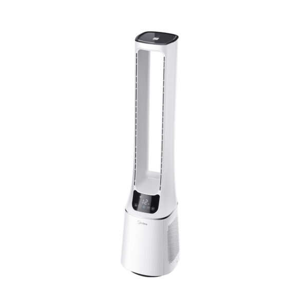 Midea | Bladeless Fan with Air purifier | MFP-120 | Stand fan | White | Diameter 15 cm | Number of speeds 10 | Oscillation | Remote control | Timer - Image 4
