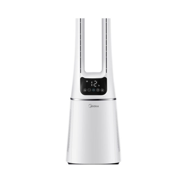 Midea | Bladeless Fan with Air purifier | MFP-120 | Stand fan | White | Diameter 15 cm | Number of speeds 10 | Oscillation | Remote control | Timer - Image 5