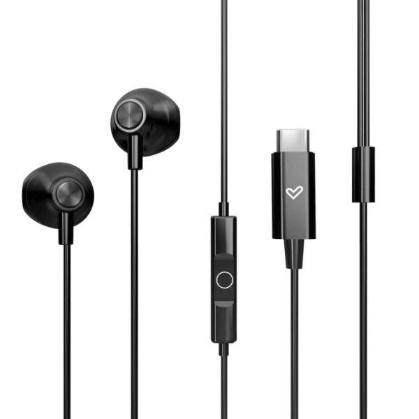 Energy Sistem Wired Earphones | EasyPods Type C | Built-in microphone | USB-C | Space - Image 3