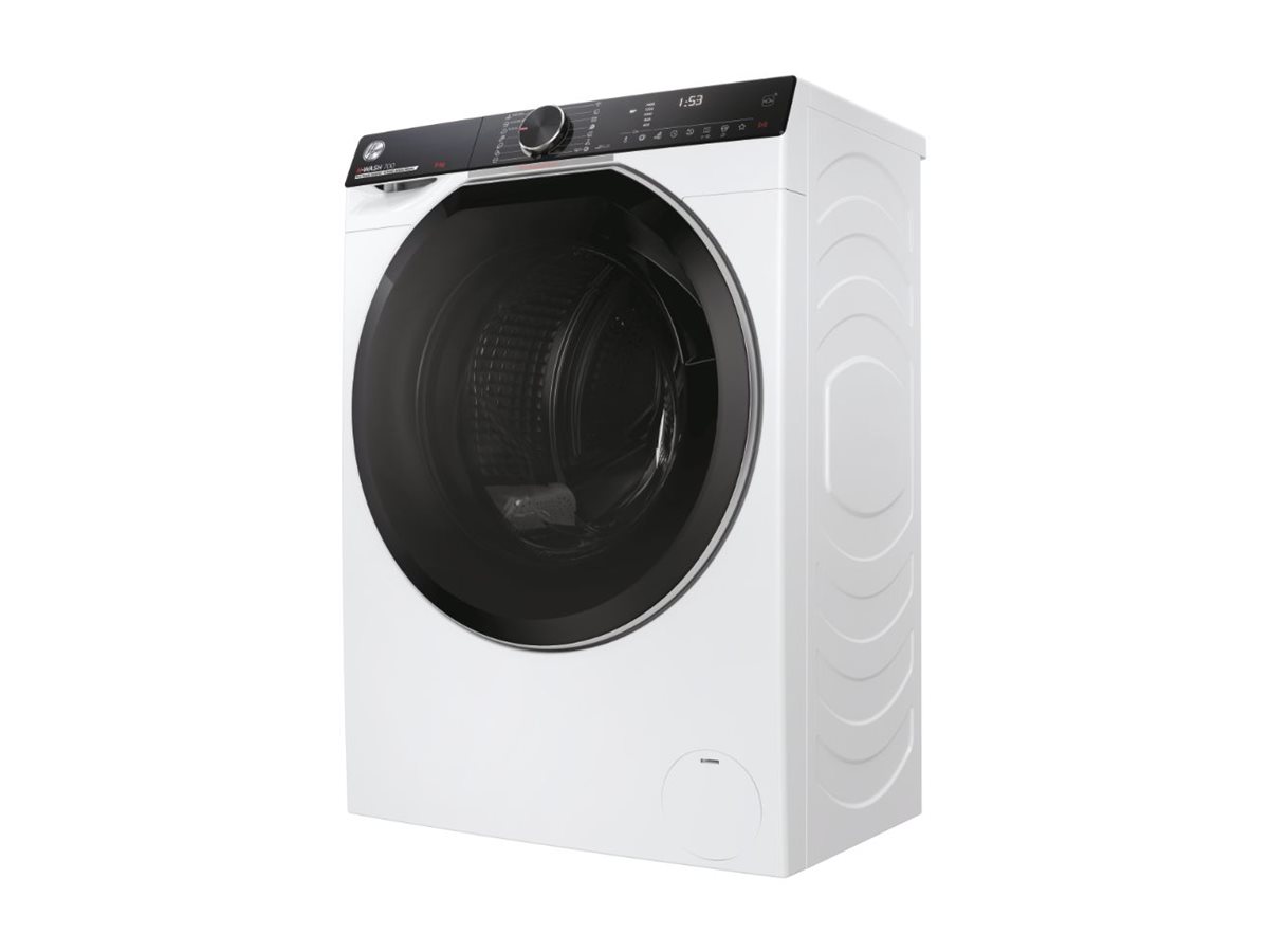 Hoover | Washing Machine | H7W449AMBC-S | Energy efficiency class A | Front loading | Washing capacity 9 kg | 1400 RPM | Depth 51 cm | Width 60 cm | LED | Steam function | Wi-Fi | White - Image 2