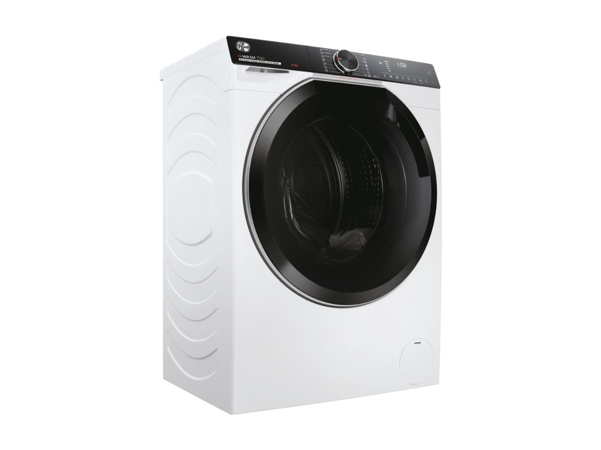 Hoover | Washing Machine | H7W449AMBC-S | Energy efficiency class A | Front loading | Washing capacity 9 kg | 1400 RPM | Depth 51 cm | Width 60 cm | LED | Steam function | Wi-Fi | White - Image 10