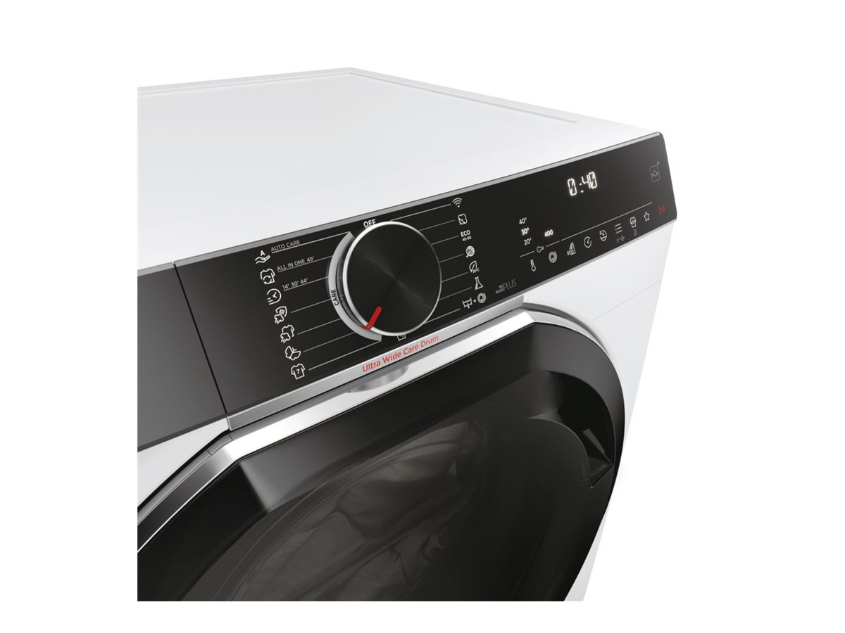 Hoover | Washing Machine | H7W449AMBC-S | Energy efficiency class A | Front loading | Washing capacity 9 kg | 1400 RPM | Depth 51 cm | Width 60 cm | LED | Steam function | Wi-Fi | White - Image 16