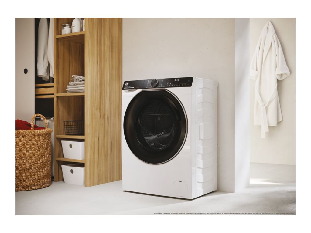 Hoover | Washing Machine | H7W449AMBC-S | Energy efficiency class A | Front loading | Washing capacity 9 kg | 1400 RPM | Depth 51 cm | Width 60 cm | LED | Steam function | Wi-Fi | White - Image 21