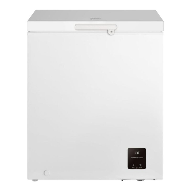 Gorenje | Freezer | FH14EAW | Energy efficiency class E | Chest | Free standing | Height 85.4 cm | Total net capacity 142 L | White