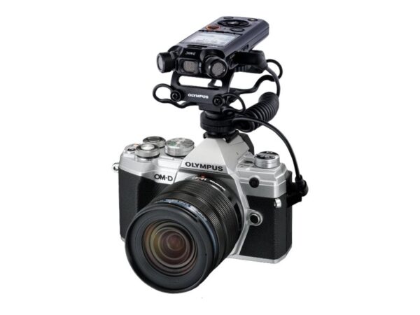 Olympus | Linear PCM Recorder | LS-P5 | Black | Microphone connection | MP3 playback | Rechargeable | FLAC / PCM (WAV) / MP3 | 59 Hrs 35 min | Stereo - Image 9