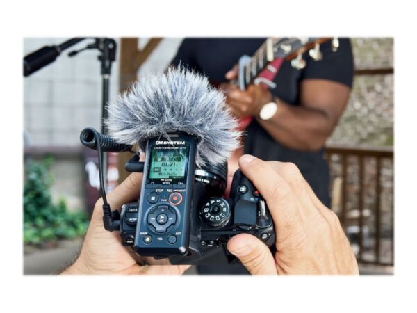 Olympus | Linear PCM Recorder | LS-P5 | Black | Microphone connection | MP3 playback | Rechargeable | FLAC / PCM (WAV) / MP3 | 59 Hrs 35 min | Stereo - Image 13