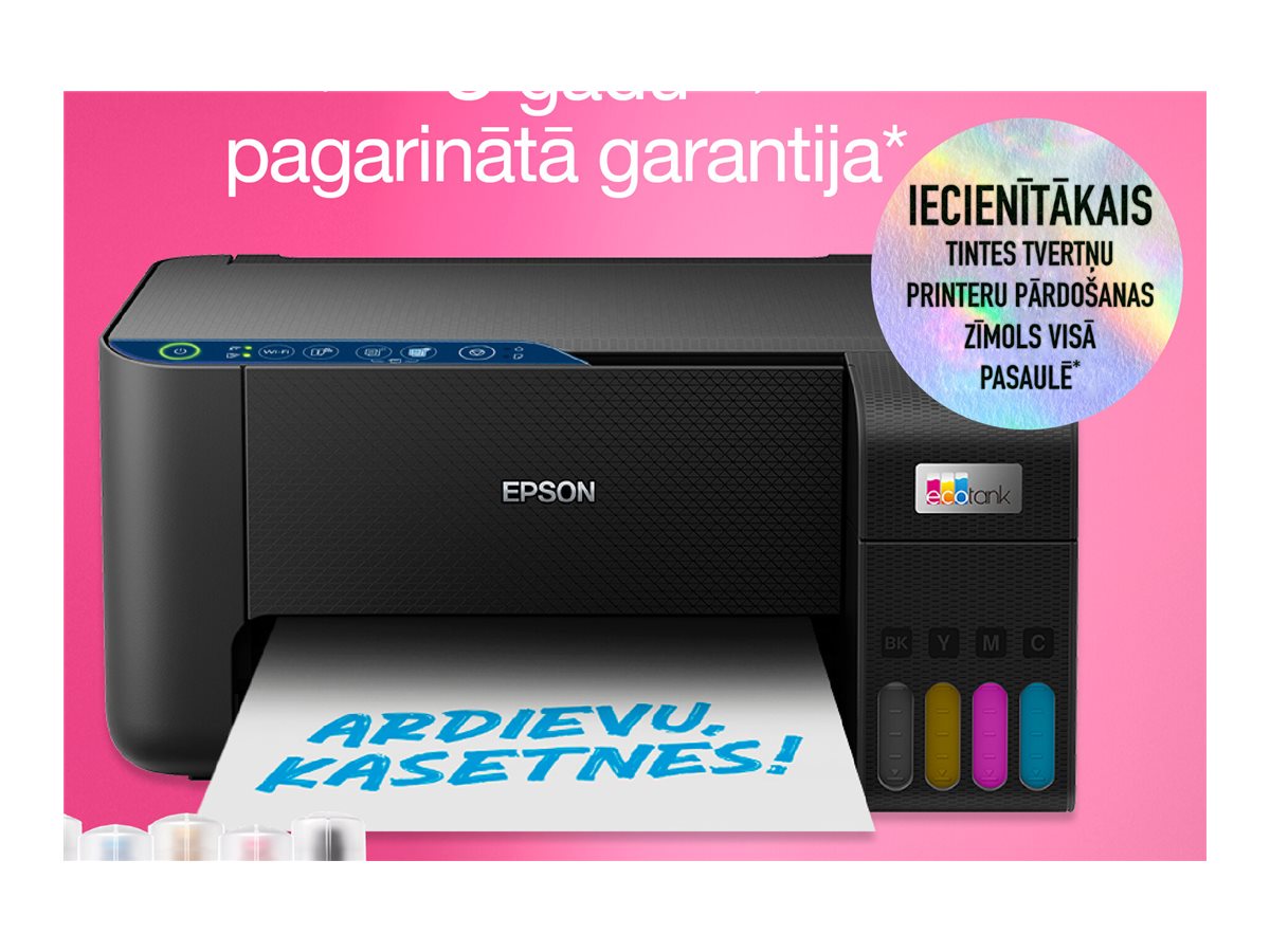 Epson Multifunctional printers | EcoTank L3271 | Inkjet | Colour | A4 | Wi-Fi | Black - Image 2