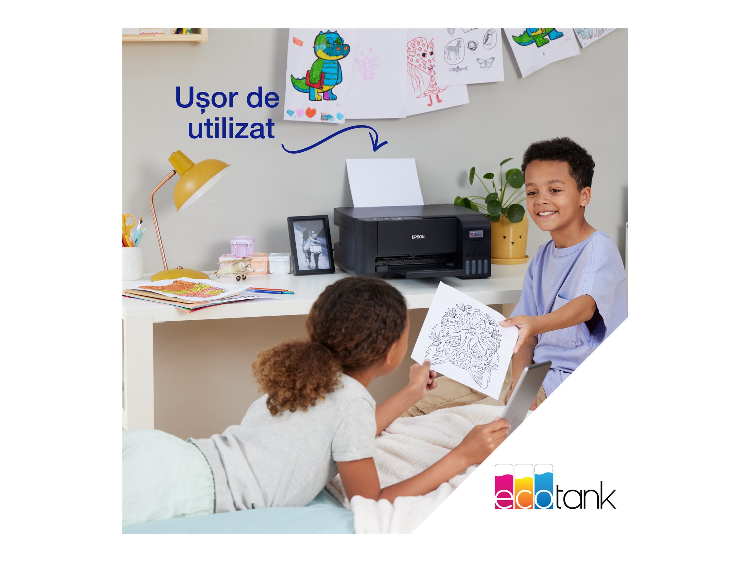 Epson Multifunctional printers | EcoTank L3271 | Inkjet | Colour | A4 | Wi-Fi | Black - Image 4