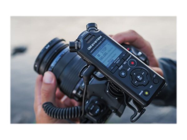 Olympus | Linear PCM Recorder | LS-P5 | Black | Microphone connection | MP3 playback | Rechargeable | FLAC / PCM (WAV) / MP3 | 59 Hrs 35 min | Stereo - Image 15