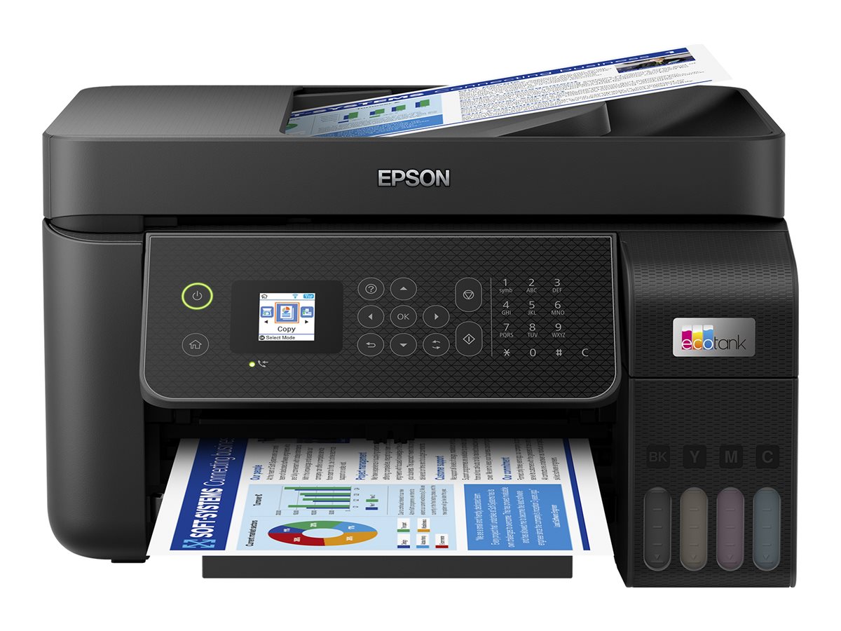 Epson Multifunctional printers | EcoTank L5310 | Inkjet | Colour | A4 | Wi-Fi | Black - Image 2