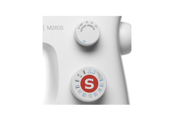 Singer | Sewing Machine | M2605 | Number of stitches 12 | White - Image 5