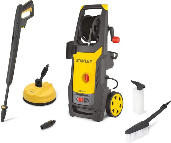 STANLEY SXPW19BX-E High Pressure Washer with Patio Cleaner (1900 W, 150 bar, 440 l/h) | Stanley 1900 W | 150 bar | 440 l/h