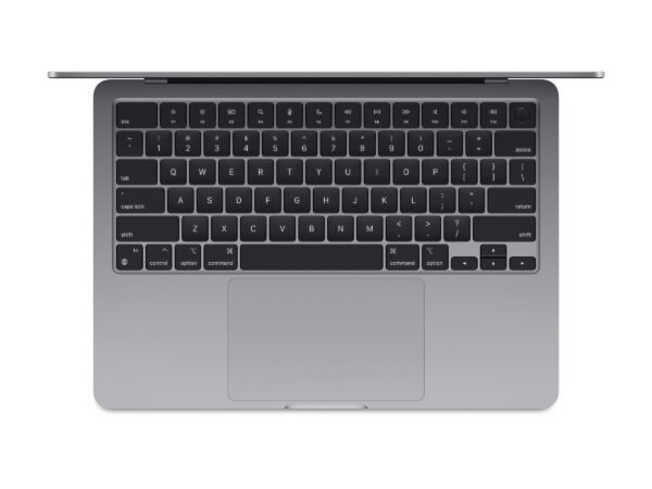 Apple MacBook | Air | Space Gray | 15 " | IPS | Touchscreen | 2880 x 1864 pixels | Apple M3 | 8 GB | Solid-state drive capacity 512 GB | Apple M3 chip 8-core CPU/10-core GPU | macOS | 802.11ax | Bluetooth version 5.3 | Keyboard language Swedish | Keyboard backlit | Warranty 12 month(s) - Image 5