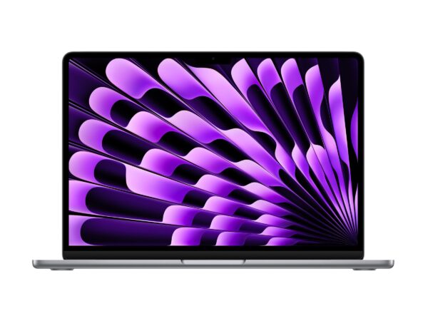Apple MacBook | Air | Space Gray | 15 " | IPS | Touchscreen | 2880 x 1864 pixels | Apple M3 | 8 GB | Solid-state drive capacity 512 GB | Apple M3 chip 8-core CPU/10-core GPU | macOS | 802.11ax | Bluetooth version 5.3 | Keyboard language Swedish | Keyboard backlit | Warranty 12 month(s) - Image 2