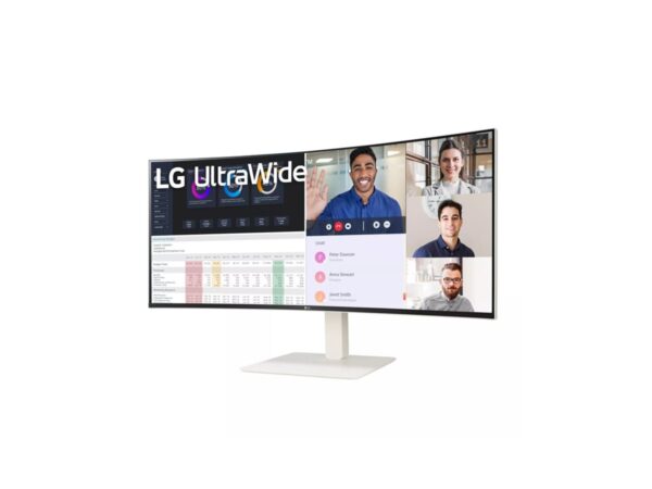 LG | 38WR85QC-W | 38 " | IPS | 21:9 | 144 Hz | 1 ms | 3840 x 1600 pixels | 450 cd/m² | HDMI ports quantity 2 - Image 2