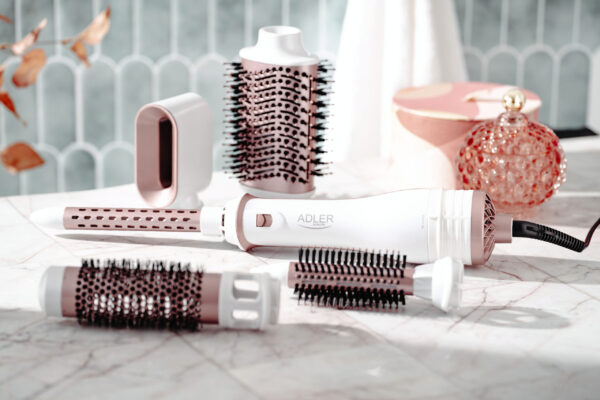 Adler | Hair Styler 5 in 1 | AD 2027 | 1200 W | Pearl White/Rose Gold - Image 10