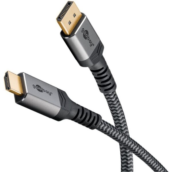 Goobay 65269 Adapter Cable | DisplayPort to HDMI | 2 m - Image 2