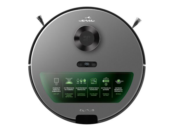 ETA | Robot Vacuum Cleaner | Aurum ETA524190000 | Wet&Dry | Operating time (max) 240 min | Li-ion | 5200 mAh | Dust capacity 0.25 L | Grey - Image 2