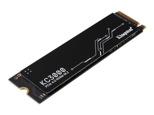 Kingston | SSD | KC3000 | 4096 GB | SSD form factor M.2 2280 | Solid-state drive interface PCIe NVMe Gen 4.0 x 4 | Read speed 7000 MB/s | Write speed 7000 MB/s - Image 2