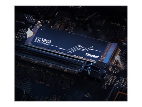Kingston | SSD | KC3000 | 1024 GB | SSD form factor M.2 2280 | Solid-state drive interface PCIe 4.0 NVMe M.2 | Read speed 7000 MB/s | Write speed 6000 MB/s - Image 7