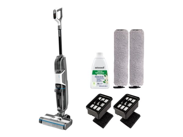 Bissell | Vacuum Cleaner | CrossWave HF3 Cordless Pro | Cordless operating | Handstick | Washing function | - W | 22.2 V | Operating time (max) 25 min | Black/White | Warranty 24 month(s) - Image 2