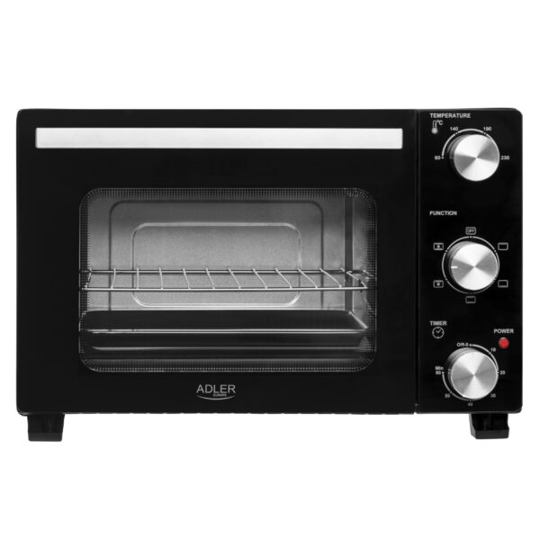 Adler Electric Oven | AD 6024 | 22 L | 1300 W | Black - Image 2