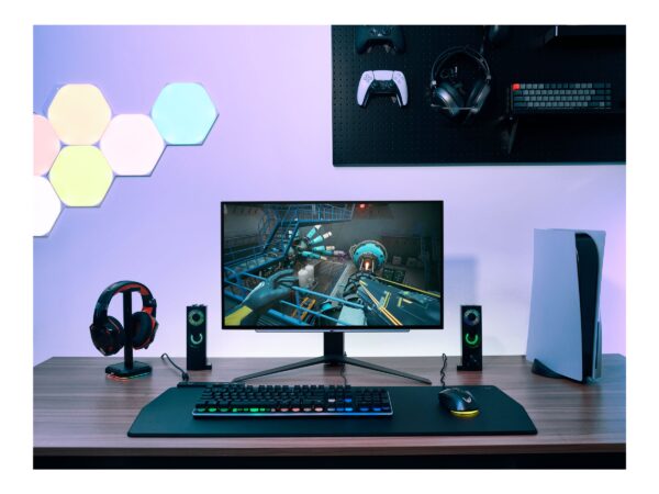 LG | Gaming Monitor | 27GS95QE-B | 27 " | LED | 16:9 | 240 Hz | 0.03 ms | 2560 x 1440 pixels | 250 cd/m² | Black - Image 13