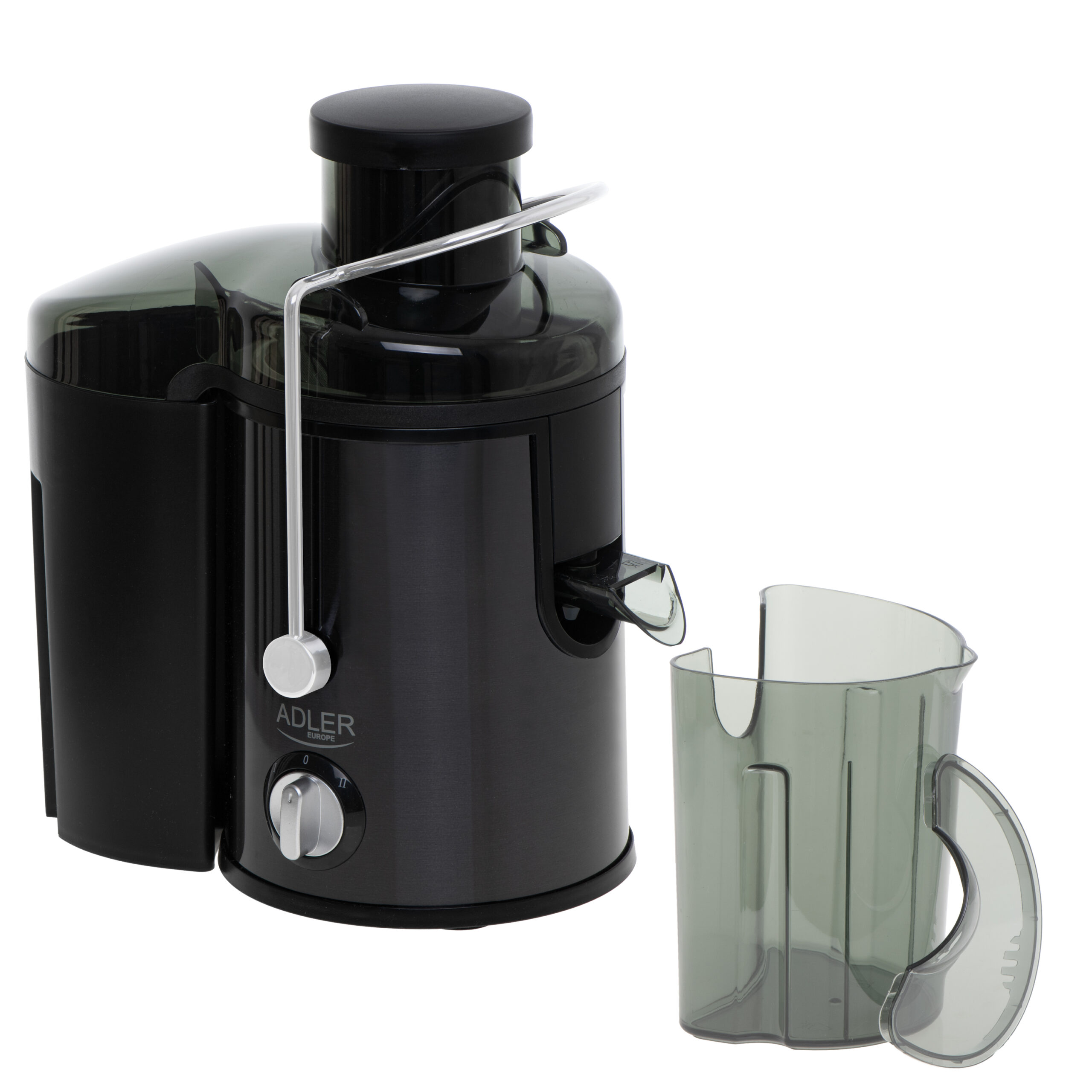 Adler AD 4132 | Type Juicer maker | Dark Inox | 800 W | Number of speeds 3 - Image 3