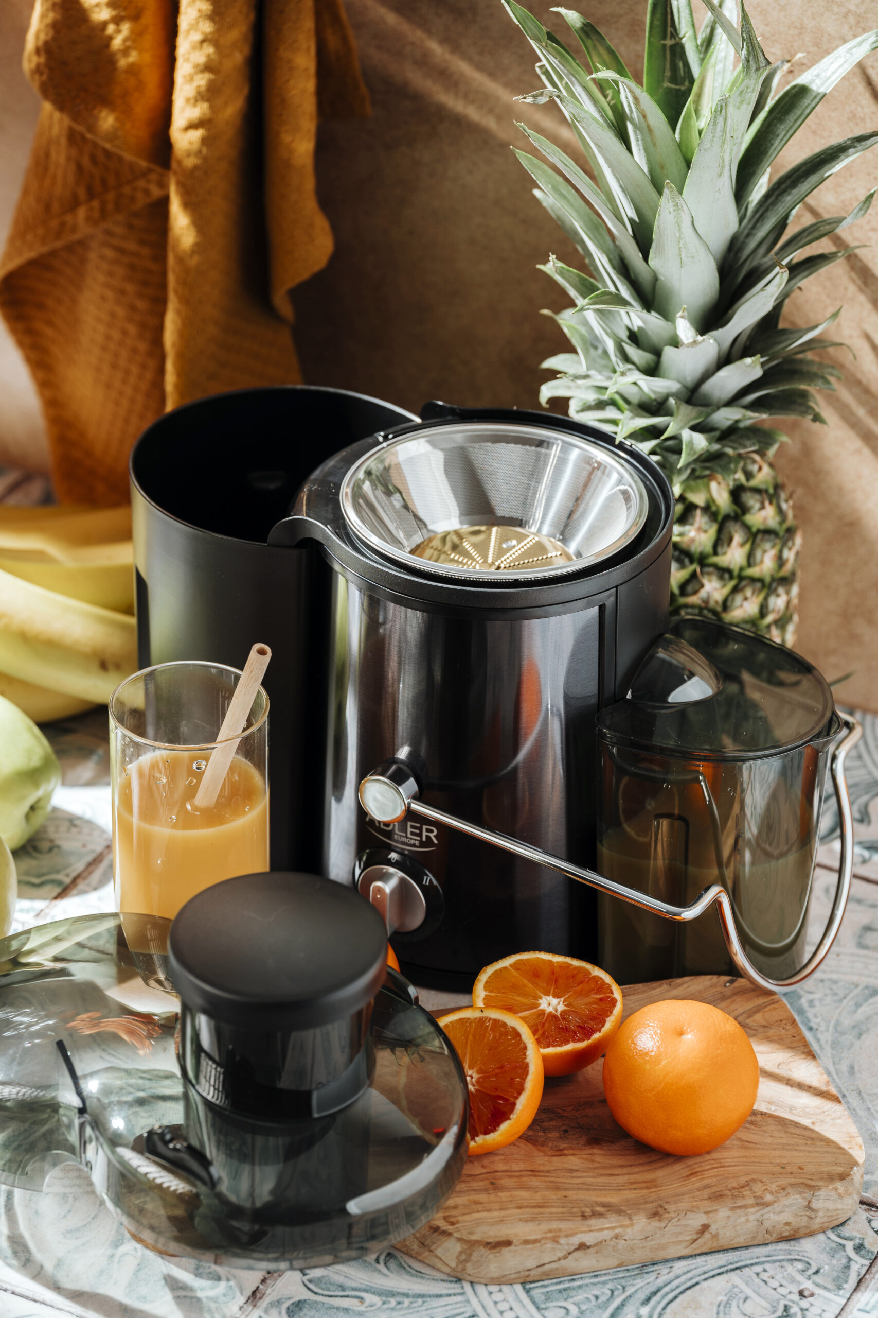 Adler AD 4132 | Type Juicer maker | Dark Inox | 800 W | Number of speeds 3 - Image 9